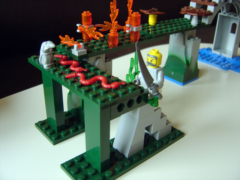 LEGO Master Sword Tower, Photograph #1 LEGO Master Sword Tower, Photograph #1