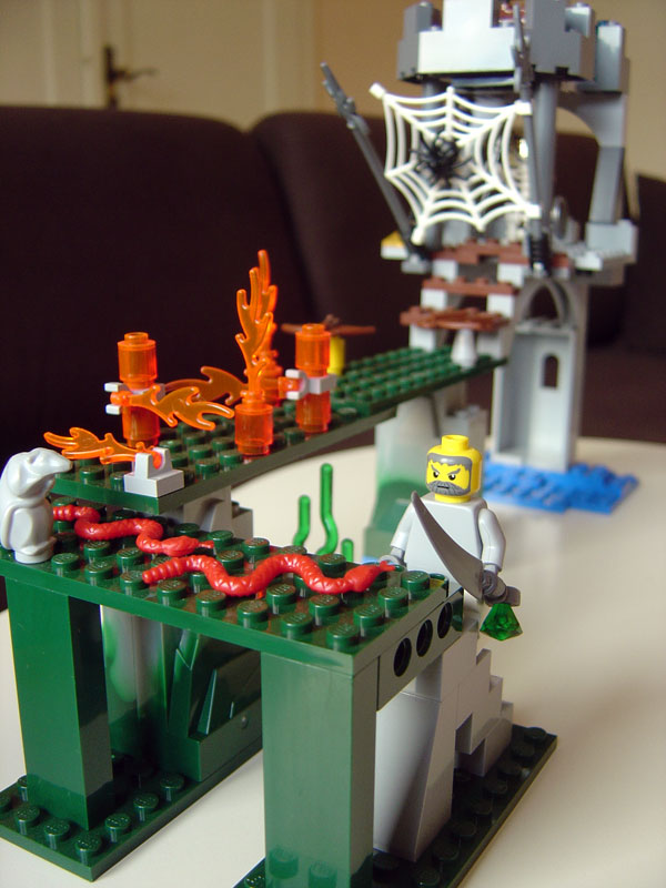 LEGO Master Sword Tower, Photograph #2 LEGO Master Sword Tower, Photograph #2