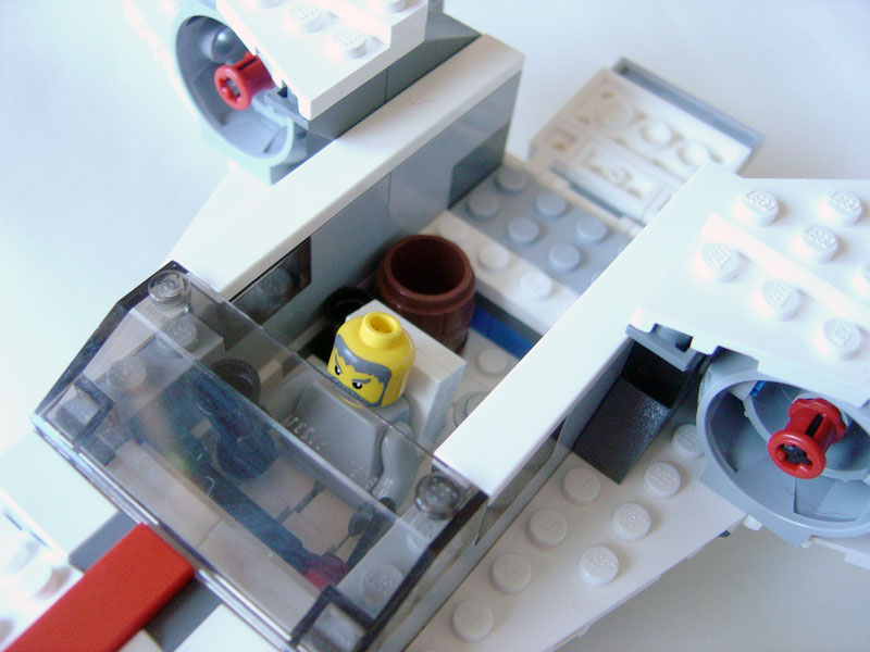 LEGO Space-Tramp Inside LEGO Space-Tramp Inside
