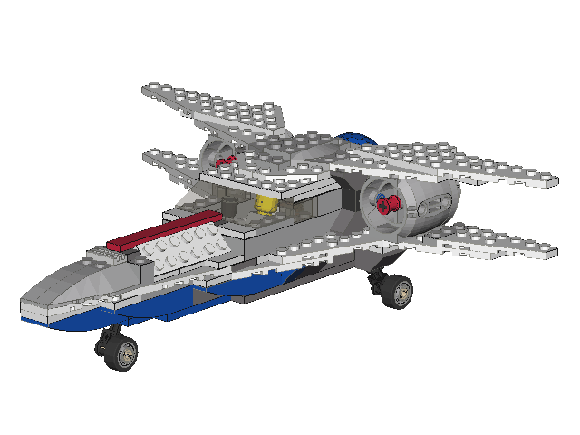 LEGO Space-Tramp Rendering #1