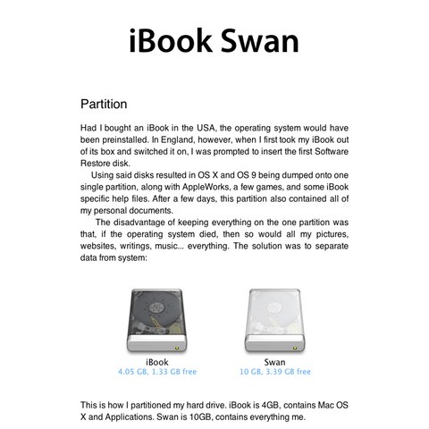 iBook Swan